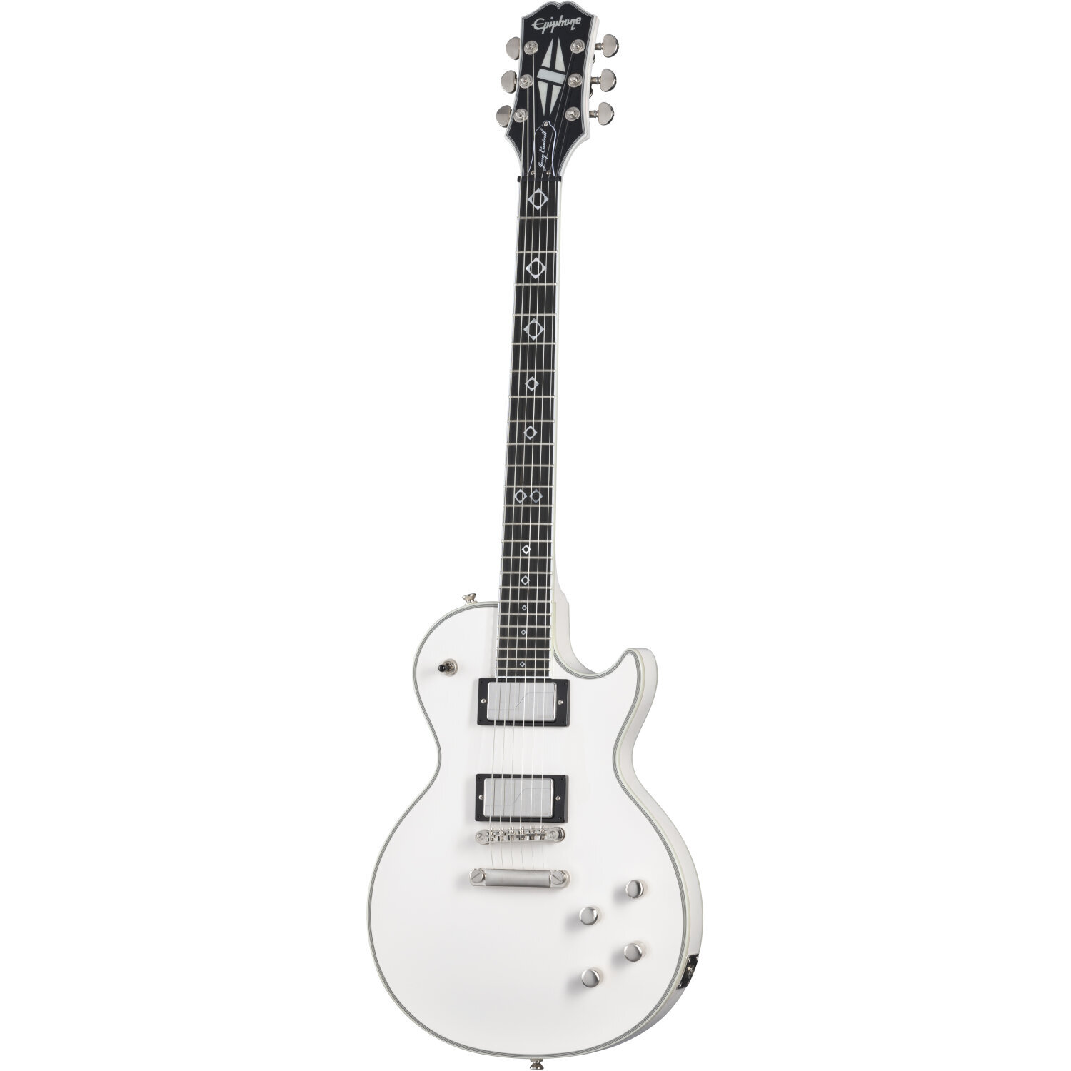 EPIPHONE Jerry Cantrell Les Paul Custom Prophecy Bone White