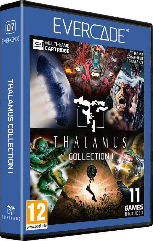 Evercade - Thalamus HC Classics - Cartridge 1 (11 Games) - Standard Edition