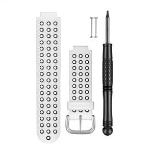 Garmin Vervangende Polsband Forerunner 220/620/Approach S5/S6 - Zwart/Blauw