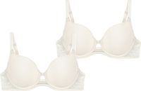 Triumph Wild Rose Sensation Bügel-BH 75E Zijdewit