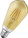 LEDVANCE Slimme LED lamp met WiFi technologie, E27-basis gouden glas, Warm wit (2400K), 680 Lumen, substituut voor 53W-verlichtingsmiddel slim dimbaar, 1-Pak