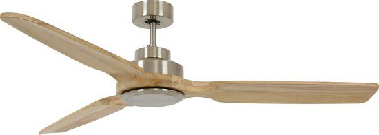 Beacon Shoalhaven Plafondventilator 142cm - Geborsteld Chroom - 213050