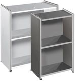 Kerkmann ARTLINE kast, 5 ordnerhoogtes, 41x38x185 cm, antraciet