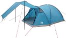 vidaXL Tunneltent 6-persoons Blauw Polyester
