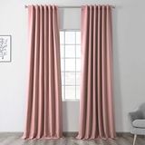 HPD Half Price Drapes Gordijn voor kamerverduistering - kamerdecoratie 127 x 274 (1 paneel), BOCH-171518-108, Fresco Blush