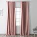 HPD Half Price Drapes Gordijn voor kamerverduistering - kamerdecoratie 127 x 274 (1 paneel), BOCH-171518-108, Fresco Blush