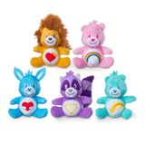 Basic Fun Micro Teenies Care Bears Holiday 5-Pack – Mini Feestelijke Knuffelset met Cheer Bear & Cousins – Ornamenten Cadeauset voor Kerstplezier