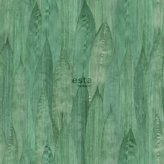 Esta Home behang bladeren jade groen - 138987