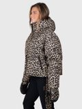Brunotti Fiaskia-Print Dames Ski Jas | Wild Thing Fungi | Beige | Panterprint | XXL