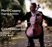 Marc Audite Marc Coppey & The Zagreb Soloists - Cello Concertos By J. Haydn And C. P. E. Bach (CD)