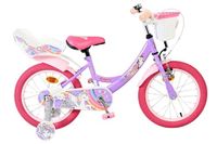 Volare unicorn kinderfiets - meisjes - 16 inch - paars