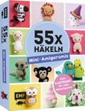 55 Edition Michael Fischer 55 x häkeln - Mini-Amigurumis: Dein Kartenset von Wellensittich bis Wichtel