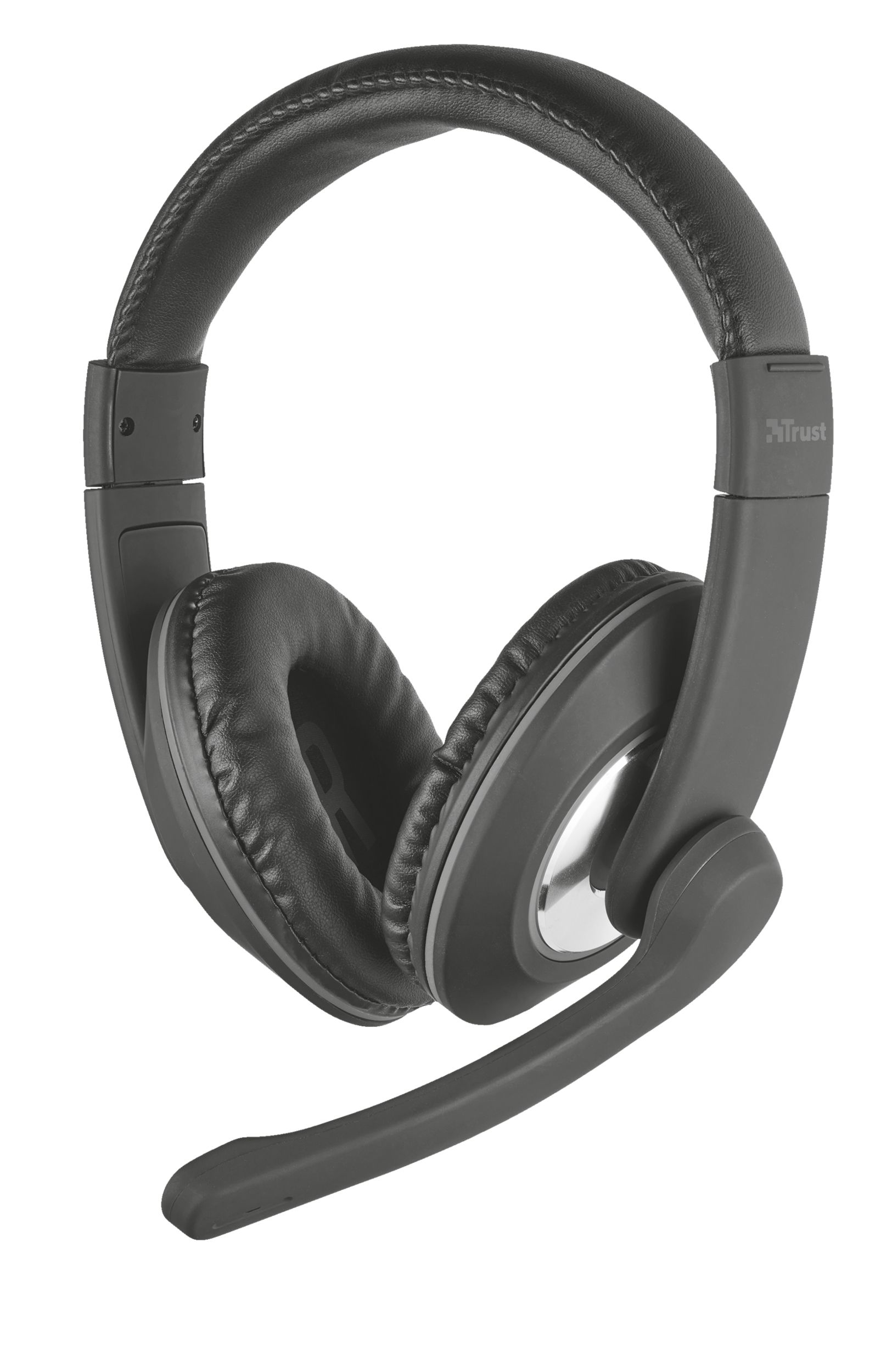 Trust Reno Headset - Black - Wired - 3.5mm - Over-Ear