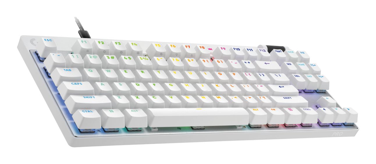Logitech G PRO X TKL RAPID Gaming Toetsenbord QWERTZ Wit