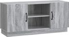 vidaXL meuble TV 102 x 34,5 x 47 cm Gris sonoma Bois traité
