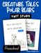 Creature Tales Polar Bear Unit Study - Preschool Workbook: Roley & Poley's Arctic Adventure