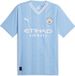 Puma Manchester City FC Authentic 23/24 Home T-shirt Manches Courtes Bleu M