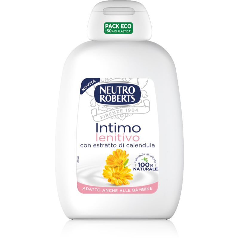 Neutro Roberts Soothing Underwear Hygiene Cleaner with Calendula 100% Natural Ideal for Itching and Burning for Women and Children - Clinically Tested - 200ml Bottles
