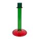 Nieuwigheid Hoge Glazen Kandelaar Houder | Hedendaagse Kerst Tafeldecoraties | Ideaal kerstcadeau | Gebruik als Home Decor, Kous Filler, Secret Santa | | Maat: 19cm -Groen & Rood