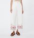 Weekend Max Mara Adunco Pantalon Large Blanc (40)