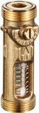 Oventrop Vanne de réglage Hycoflow VTB avec filetage extérieur PN 10 DN 25, G 1, avec indicateur de débit, 1060908