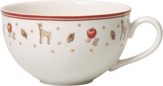 Villeroy & Boch Toy's Delight Ontbijtkop - 0,3 L - Wit - Kerst - Porselein