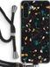 Case Company® - Samsung Galaxy A04s Case with Cord - Terrazzo N°10 - Black Cord - Back Cover