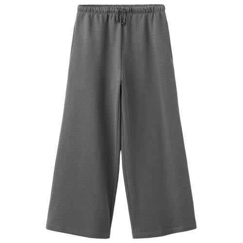 Mango Kids casual broek antraciet