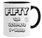 Acen Merchandise 50 The Ultimate F Word Fun keramische mok