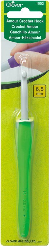 Clover Amour haaknaald 6 5mm groen