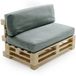 Bananair - Palletkussens Set - Gris clair