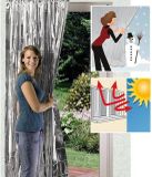 Garant-o-Matic Vensterzonwering Isolerend gordijn (220 x 90 cm), 2 stuks, Transparant, Verduisterend
