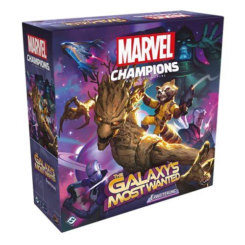 Fantasy Flight Games Asmodee Marvel Champions: Het kaartspel - Galaxy's Most Wanted, Campagne Uitbreiding, Dekking, Duits