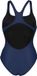 ARENA W Team Swimsuit Swim Pro Solid navy-white (Maat - 44)