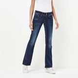 G-Star Midge Bootcut Wmn Dames Jeans W31 X L36 Katoen/Polyester/Elastaan Denim Raw
