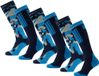 Poederbaas Skisokken - Camo Navy - 6 paar - Maat 43/46