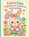 Cute & Cozy Patchwork Creatures Coloring Book