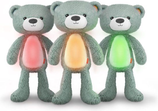 Zazu Brody de Beer - Blauwe slaaptrainer met licht en geluid - ZA-BRODY-02