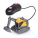 Dickie Toys - Volvo graafmachine - 14 cm met kabelafstandsbediening