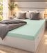 Drap-housse en jersey pour lits de 140 x 200 à 160 x 200 cm – Drap doux et confortable, coloris Vert clair