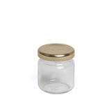 Bocal lisse avec couvercle, mini, 50 ml