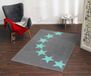 Hanse Home Modern vloerkleed Sterren - grijs/blauw 140x200 cm