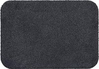 Casita Carlos deurmat antraciet-zwart, 55x90 cm, binnen en buiten, wasbaar