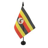 AZ FLAG Tafelvlag Oeganda 15x10 cm