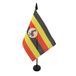 AZ FLAG Tafelvlag Oeganda 15x10 cm