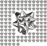 Merkloos Starbows 300x Cadeaustrik - Set - Zilver - Decoratie Strikken