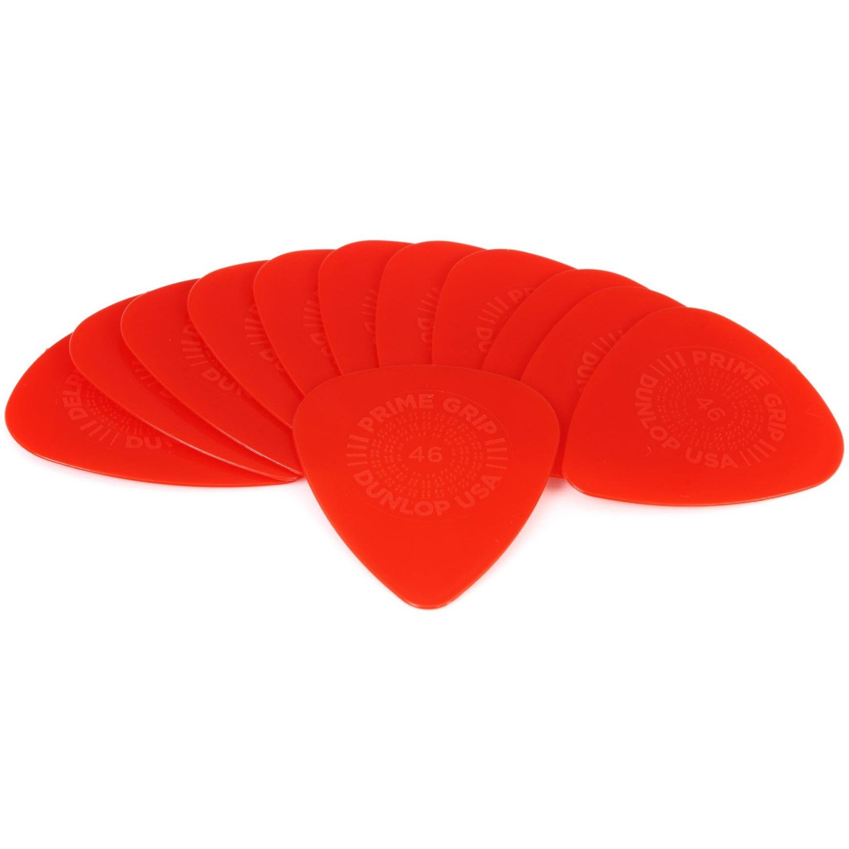 Dunlop 450P046 Prime Grip Delrin 0.46mm plectrumset 12 stuks