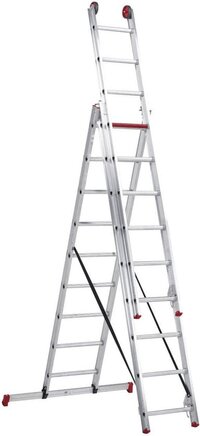 Altrex All Round Reformladder 3-delig - 3x9 treden - Werkhoogte 6.80m