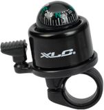 XLC Mini fietsbel met kompas DD-M23 zwart