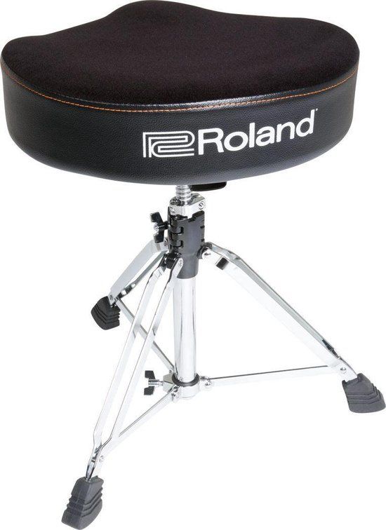 Roland RDT-S - Drumkruk met velours zadelzitting - Zwart